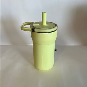 Brumate Yellow Tumbler with Straw